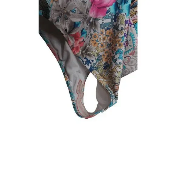 $198 NWOT Johnny Was Women's Mixi One Piece Swimsuit 2XL OL64090723 - Picture 5 of 6